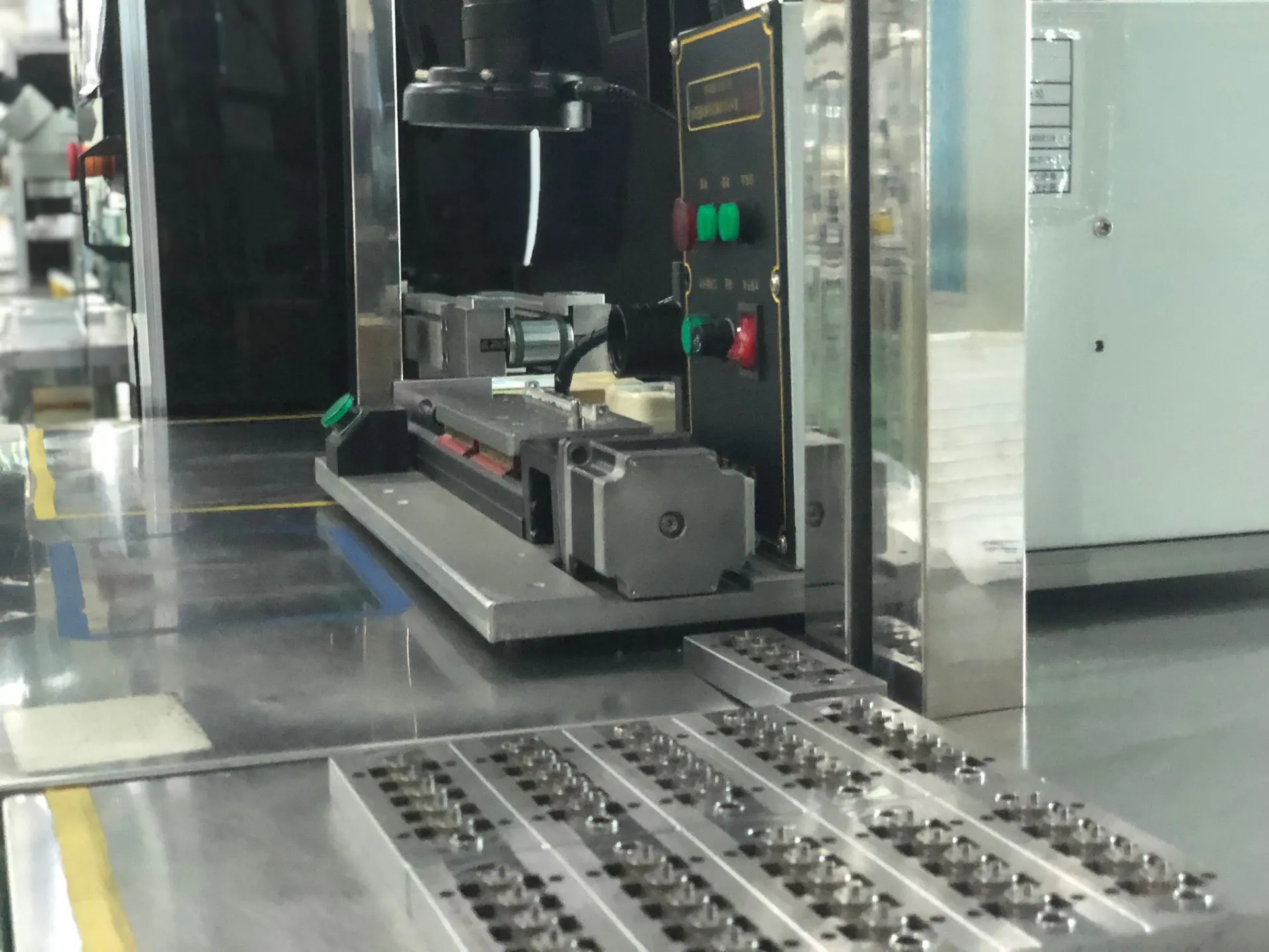 Production line scene showing station workflow and equipment layout (IMG_4494)