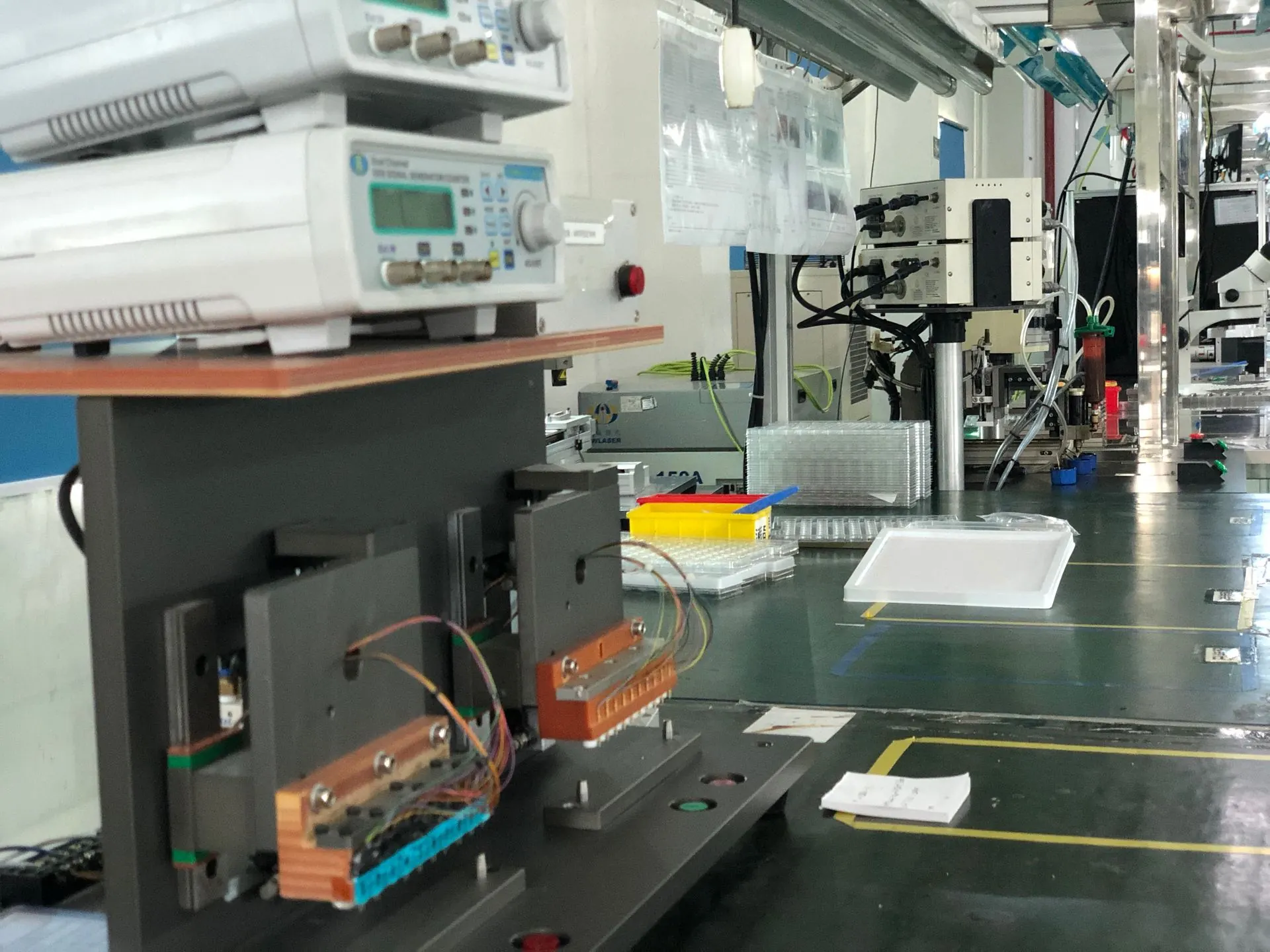 Production line scene showing station workflow and equipment layout (IMG_4508)